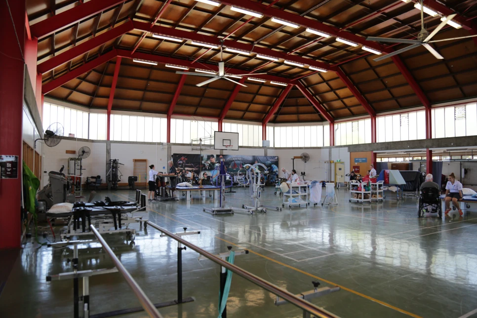 Auckland spinal unit gym area 2021